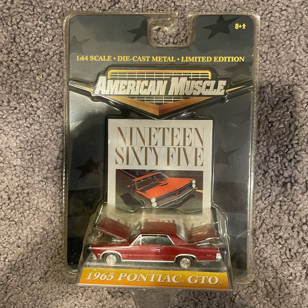 Brand new American muscle 1965 Pontiac GTO car.